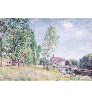 The Builder's Yard At Matrat Moret Sur Loing