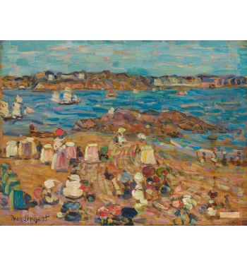 Study Of Malo The Border Of The Sea, c1907