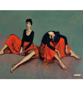 Dancers Resting