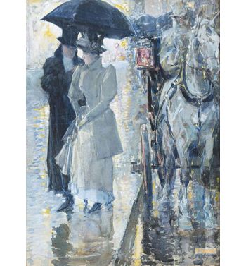 Rainy Day New York 1892