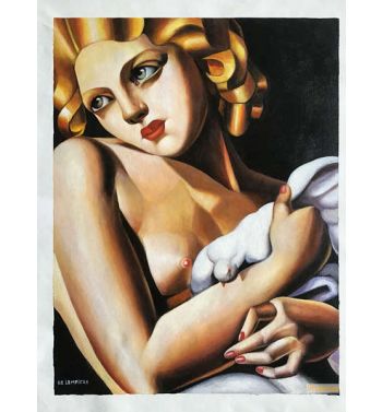 Woman With Dove