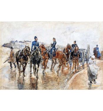 Returning From The Manoevers