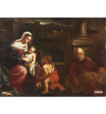 Sacra Famiglia Con San Giovannino