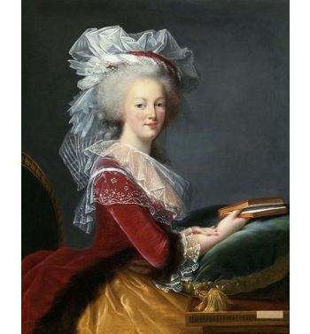 Marie Antoinette With A Book