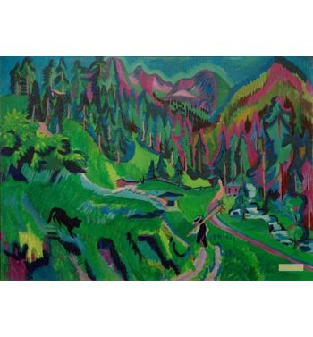 Landscape Sertigtal, 1