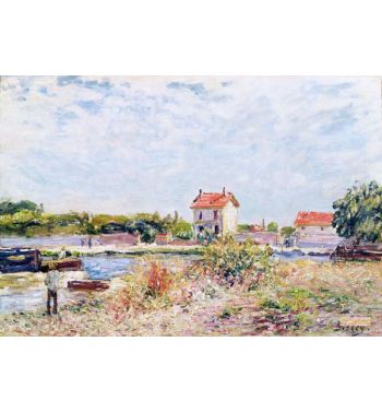 The Loing At Saint Mammes 1885