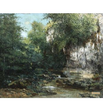 The Banks Of A Stream 1873