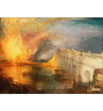 English The Burning Of The Houses Of Lords And Commons