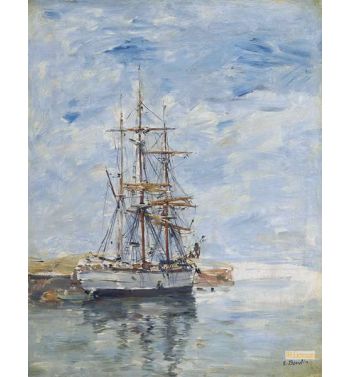 Anchored Three Master 1894 97