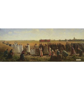 The Blessing Of The Wheat In The Artois 1857