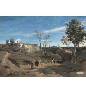 La Cervara The Roman Campagna c1830 1831