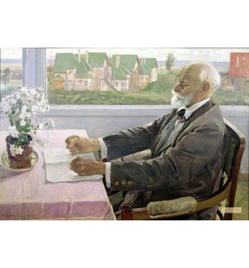 Ivan Petrovich Pavlov, 1849 1936 In His House At Koltushy