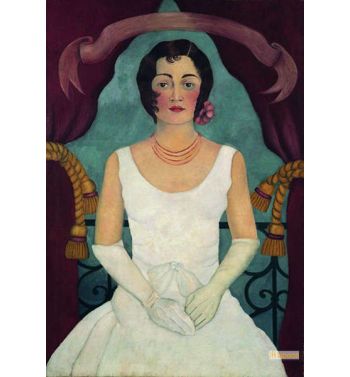 Portrait Of A Woman In White