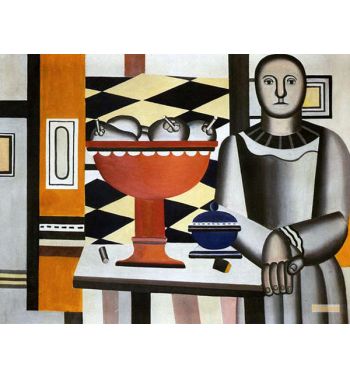 The Woman With The Fruit Dish 1924