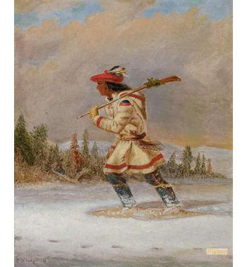 An Indian Hunter 1865