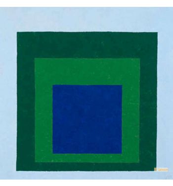Homage To The Square Blue Green 1950
