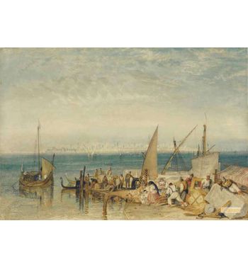 Venice From Fusina