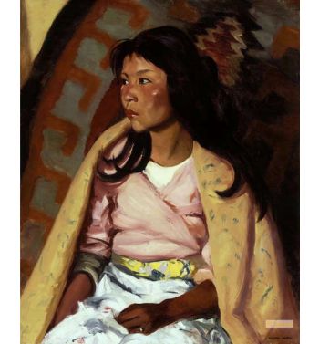 Indian Girl Of Santa Clara