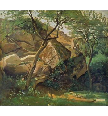 Rocks At Fontainebleau 1842
