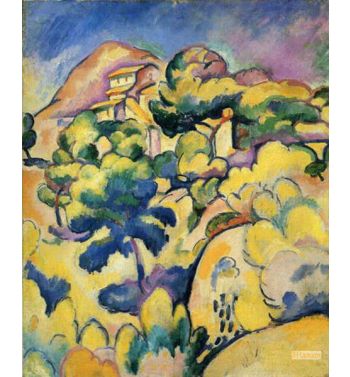 Landscape At La Ciodat 1907