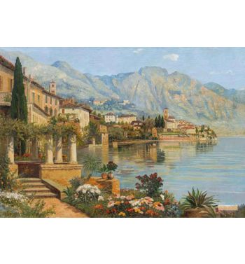 Blick Auf Riva am Gardasee