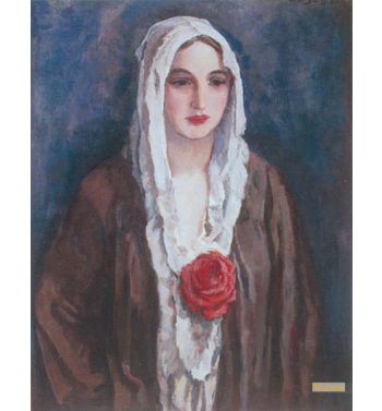 Veiled Woman, C, 1939