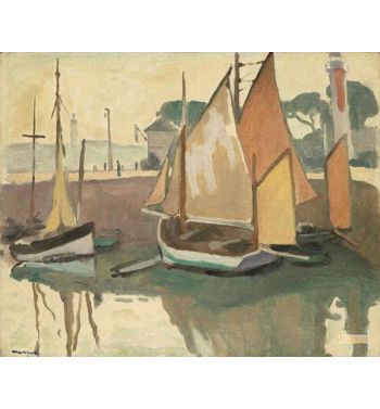 The Port Of La Rochelle, Low Tide