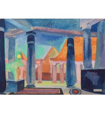 Stage Design For Cleopatra, 1918