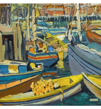 Boats At Harbor