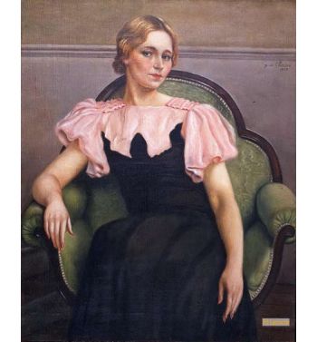 Ritratto di Isa in Rosa