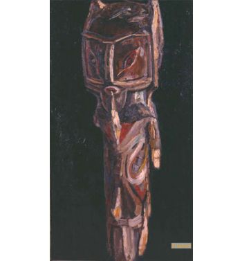 Maori Statue, C, 1935