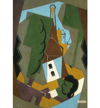 Composition, The Village, 1917
