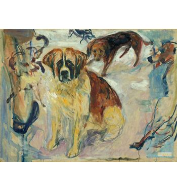 In The Kennel, 1915