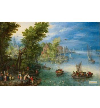 River Landscape 1607