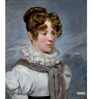Portrait Of Clémentine De Brigode Born From The Maubourg Tower