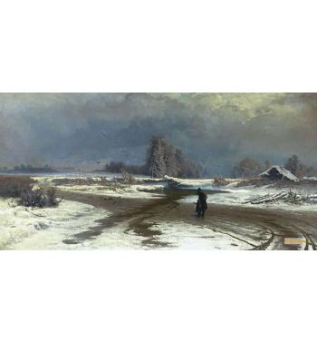 Thaw By Fedor Alexandrovich Vasilyev History
