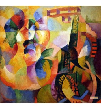 Sun, Tower, Airplane, 1913