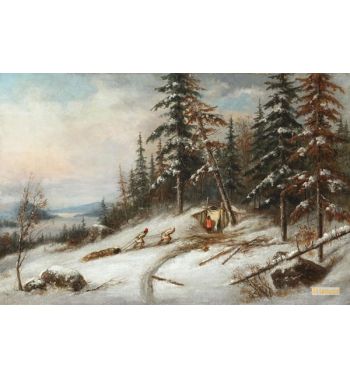 Indian Trappers Lake St Charles 1854