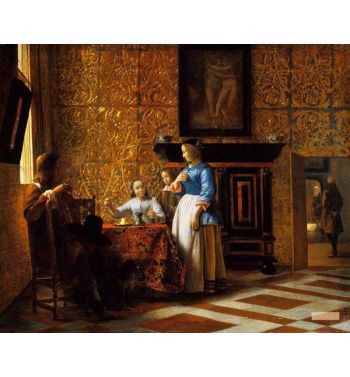 Interior With Figures