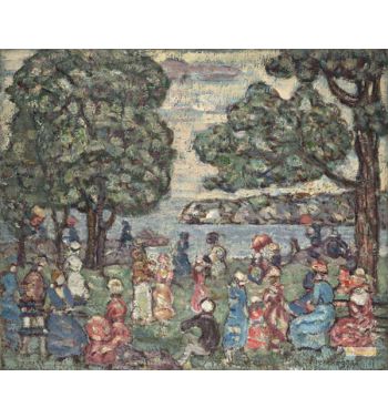 Park Scene, 1915