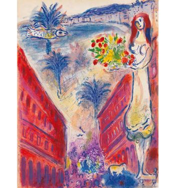 Avenue De La Victoire In Nizza 1967