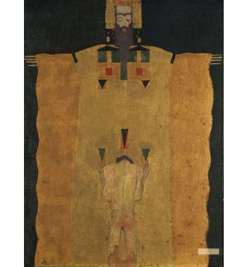 Vor Gottvater Kneeender Jungling, 1908