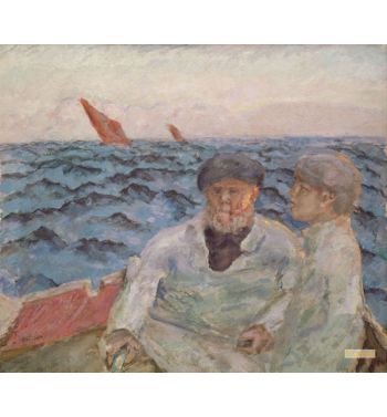Fishermen In Brittany, 1907