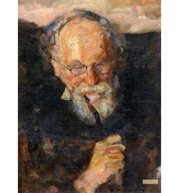 Christian With Pipe, 1885