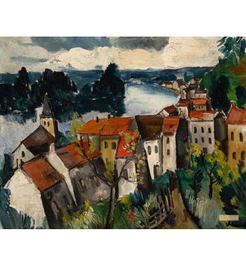 Landscape Near Chatou