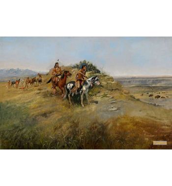 Buffalo Hunt, 1891