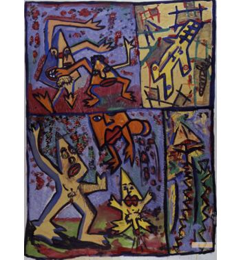 The Triangles Are Laughing, Chicing And Pissing, There Is Also An Airplane, 1981