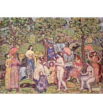 Idyll, Nudes In A Landscape, 1913 15