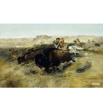 Buffalo Hunt No 7, 1892 1895