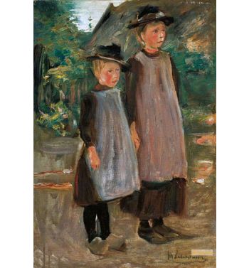 Two Dutch Children Two Sisters